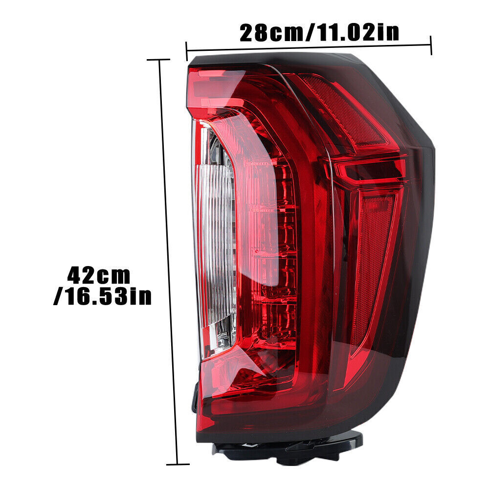 Left DRIVER Side Rear Brake Tail Light Lamp for GMC for Yukon 2021-2024 LED 1PCS