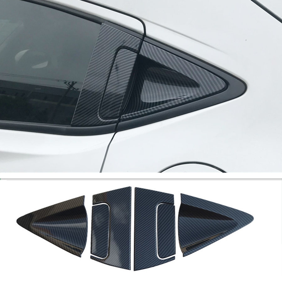 Carbon Fiber Rear Door Handles Cover Trim for Honda HR-V HRV 2016-2020