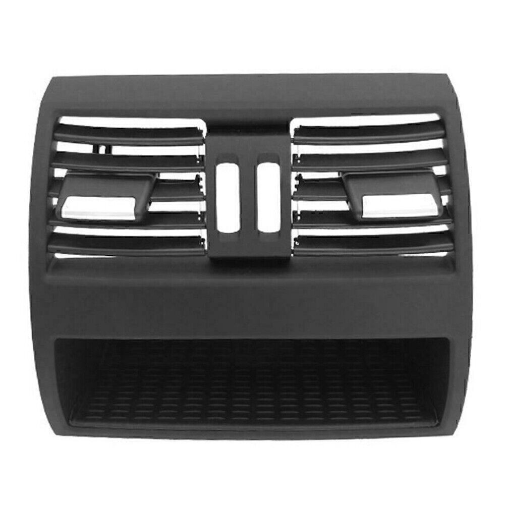 Rear Center Console Air Outlet Vent Grille Grill Cover Fit for BMW 5 F10 F11 Black