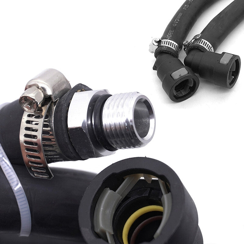 Oil Catch Can with Filter for 11-21Ford F150 5.0L 18-20 Expedition JLT Black