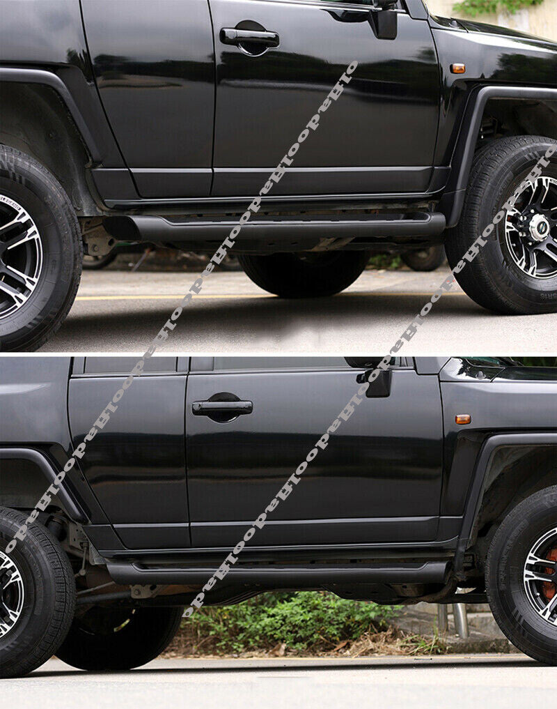 Black alloy Side skirts Body Side Molding Trim for Toyota FJ Cruiser 2007-2021