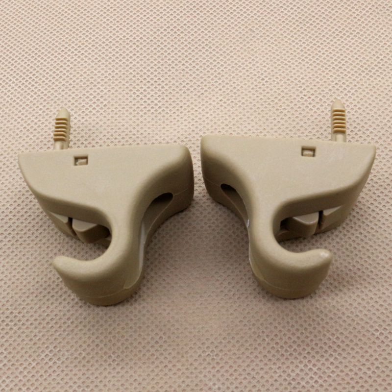 2-Pack LH RH Side Beige Sunshade Clips 852353K000QS Suitable for Hyundai Sonata 2006-08