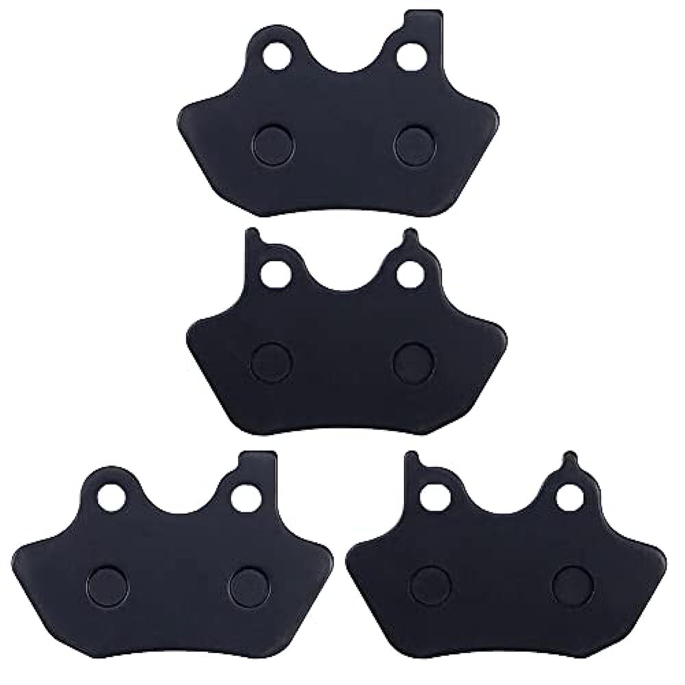 Front Rear Brake Pads For 2000-2007 for Harley FLHRCI Road King /Touring FLHT