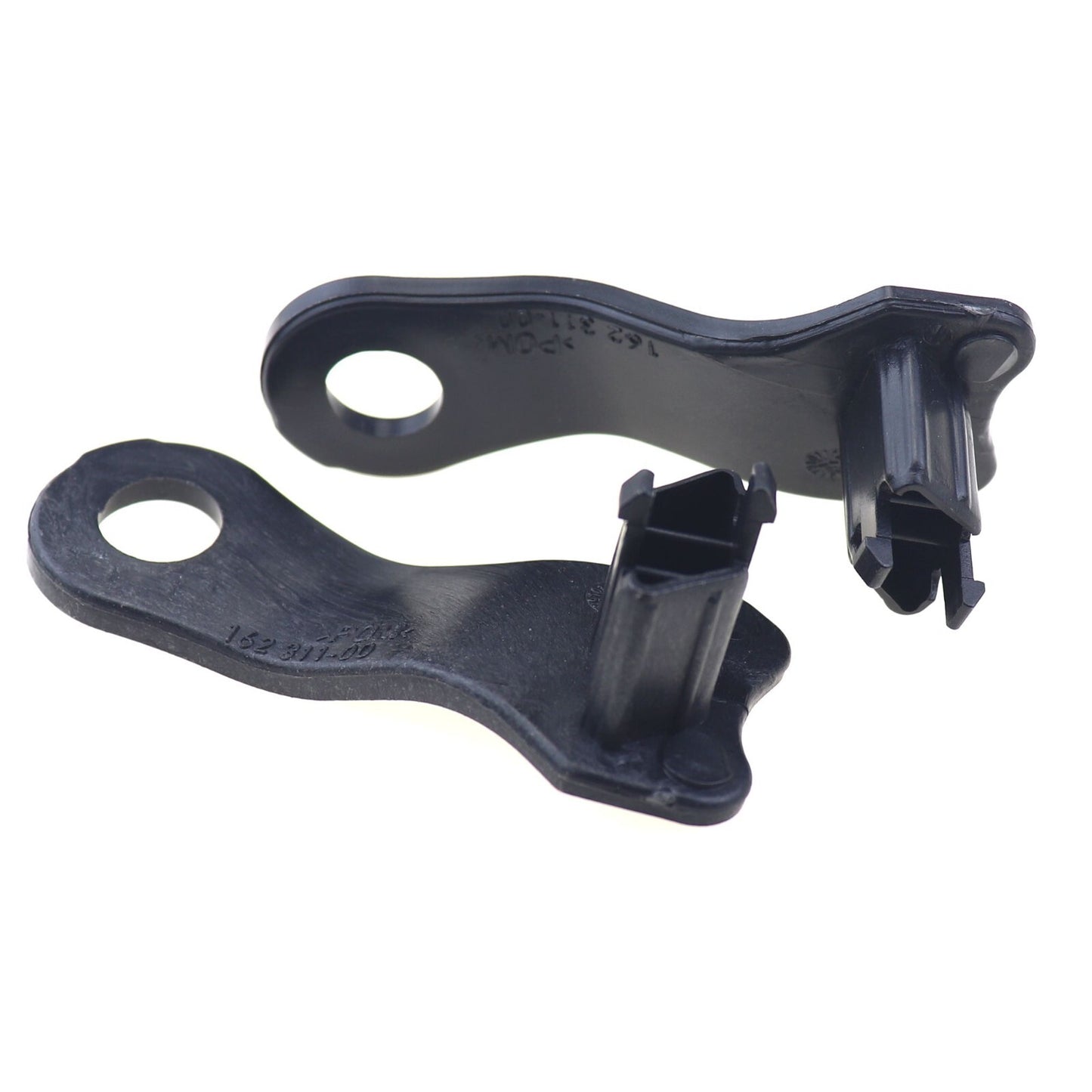 2 pairs of headlight repair bracket clips for BMW 5 Series E60 E61 (black, 525i, 545i)