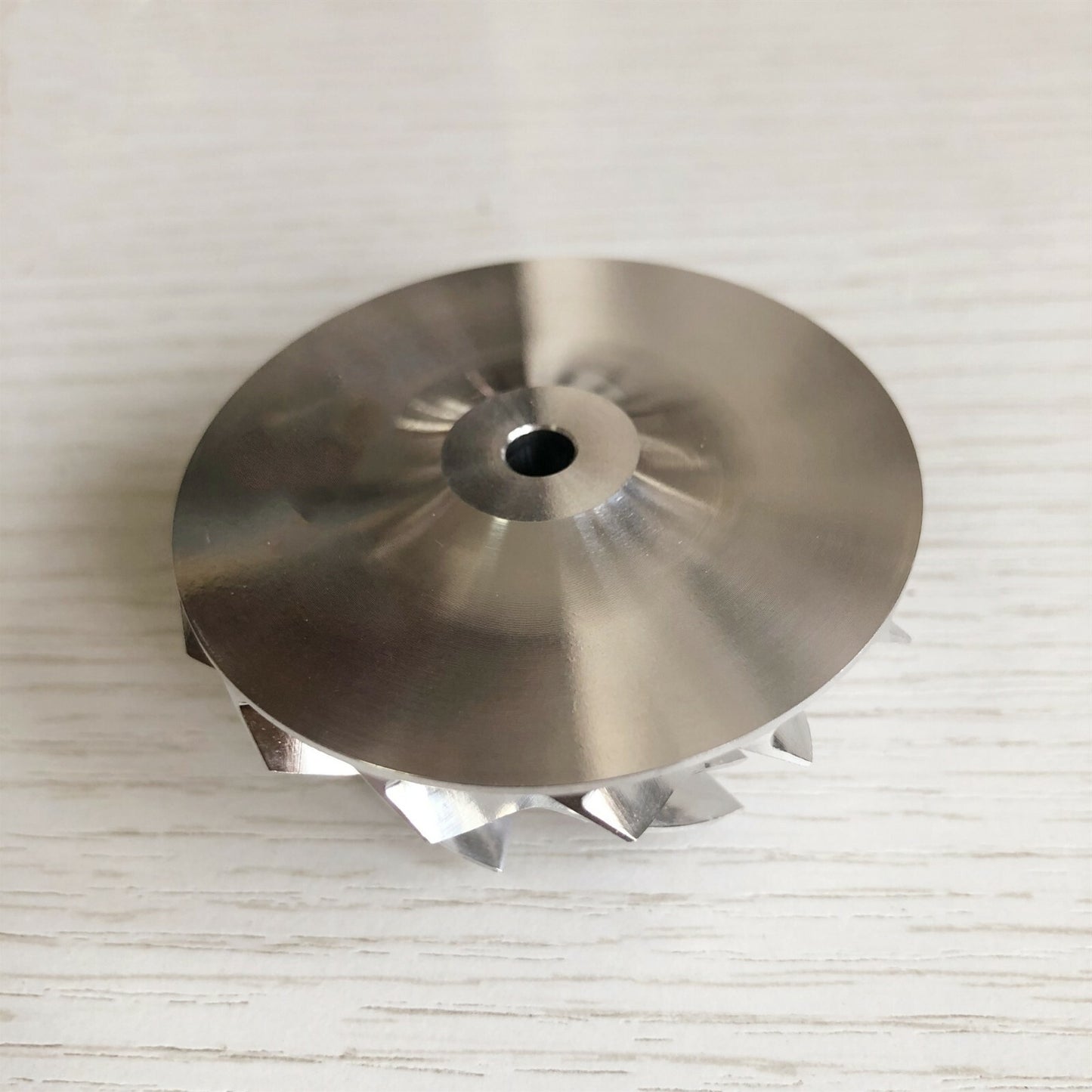 TD04 42.55/53.19 mm 7+7 Blade Turbine Milling/Burnt Compressor Wheel