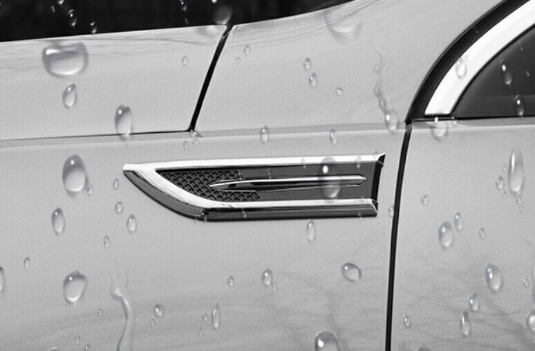 for Chevrolet Malibu 2016-2021 Body Fender Side Air Outlet Cover Trim Chrome 2X
