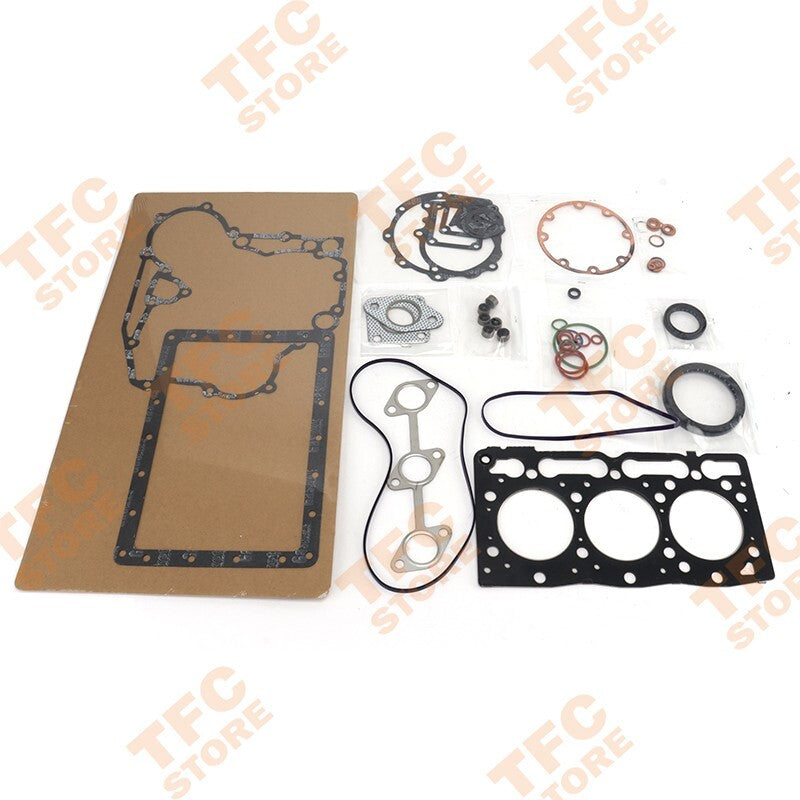 Kubota D1005 Diesel Engine Full Gasket Set Kit with Head Gasket