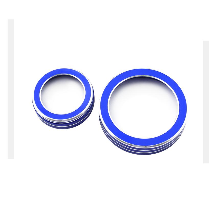 Blue Interior Panel Button Cover 2pcs for 2020 for ford Explorer 2021