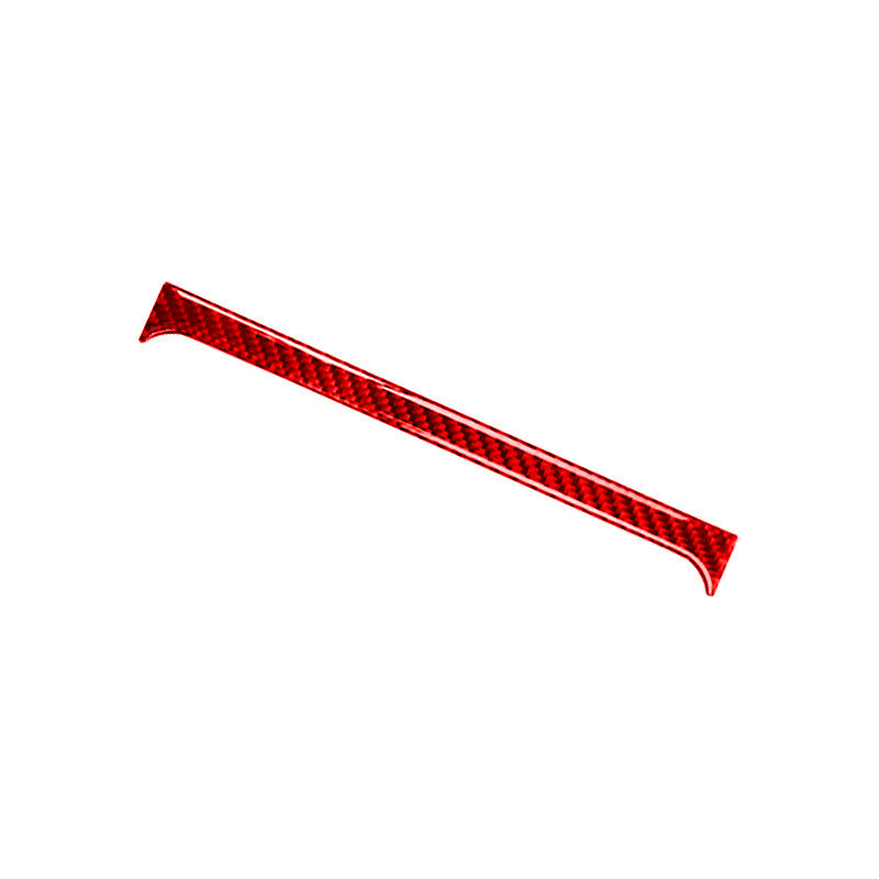 Red Carbon Fiber Below Radio Decorative Cover Trim for Honda S2000 2004-2009