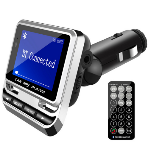 Car Bluetooth FM Transmitter MP3 Player LCD Screen AUX Handsfree