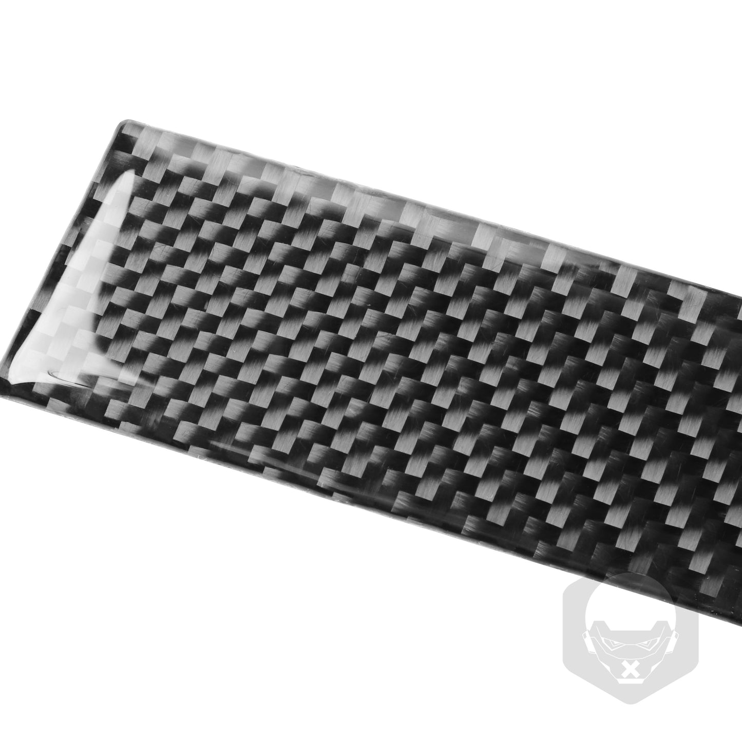 3x Carbon Fiber for Co -pilot Storage Box Cover Trim for BMW 6 Series E63 E64 2004-10