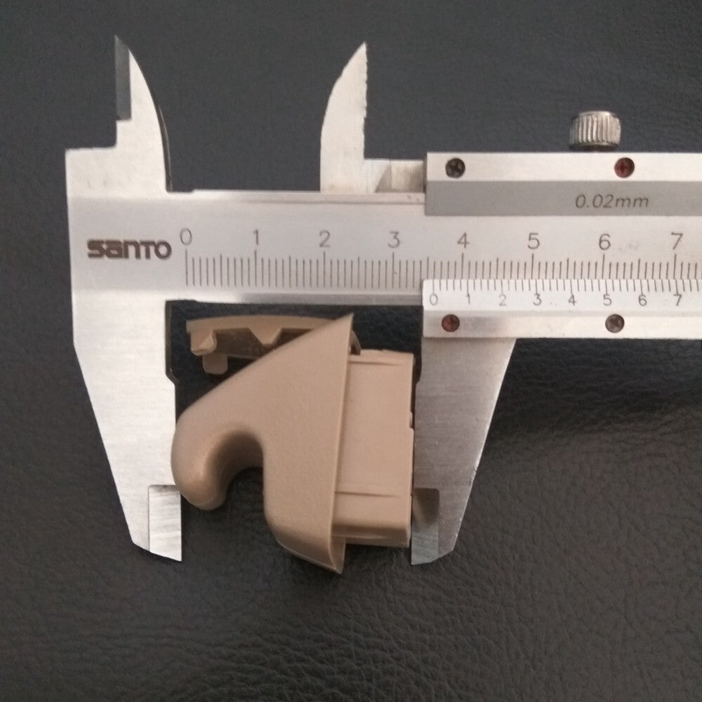 Front Right or Left Sun Visor Retainer Support Clip For GM 15824912 Beige NEW