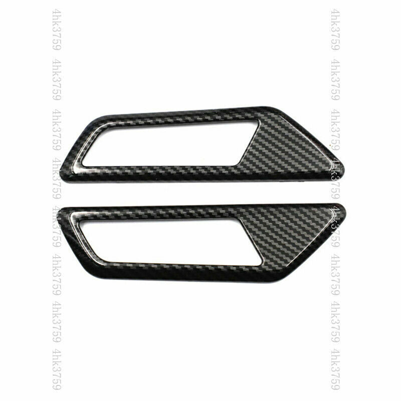 Carbon Fiber for Seat Adjustment Button Frame Cover Trim for Jaguar E-PACE 2018-2021