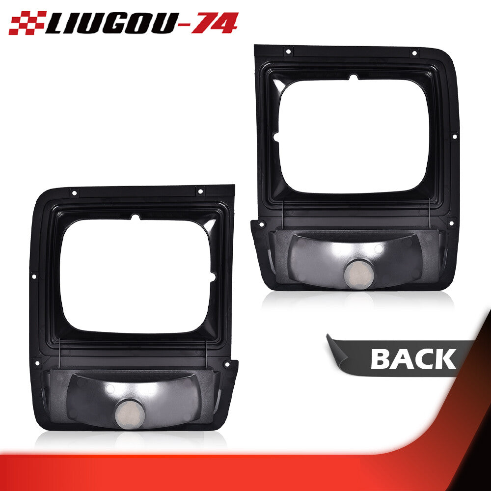Suitable for 1986-90 for Dodge pickup trucks. Headlight and fender kit with corner parking lights.