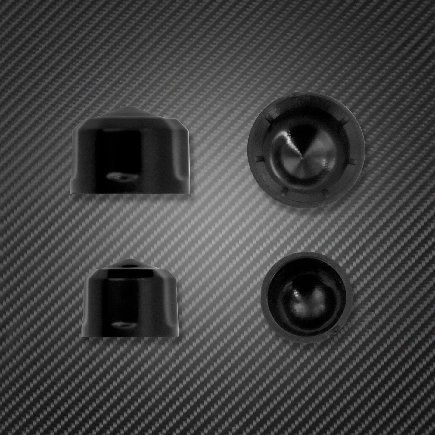 Plastic Engine Kaps Bolt Covers Cap Fit for Harley M8 Touring Softail 2018-2023