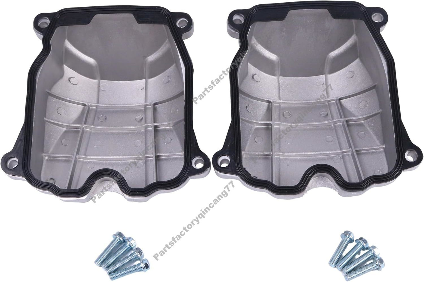 2 Pieces Valve Cover with Gasket Bolt 420610393 for Can-Am Outlander 400 1000
