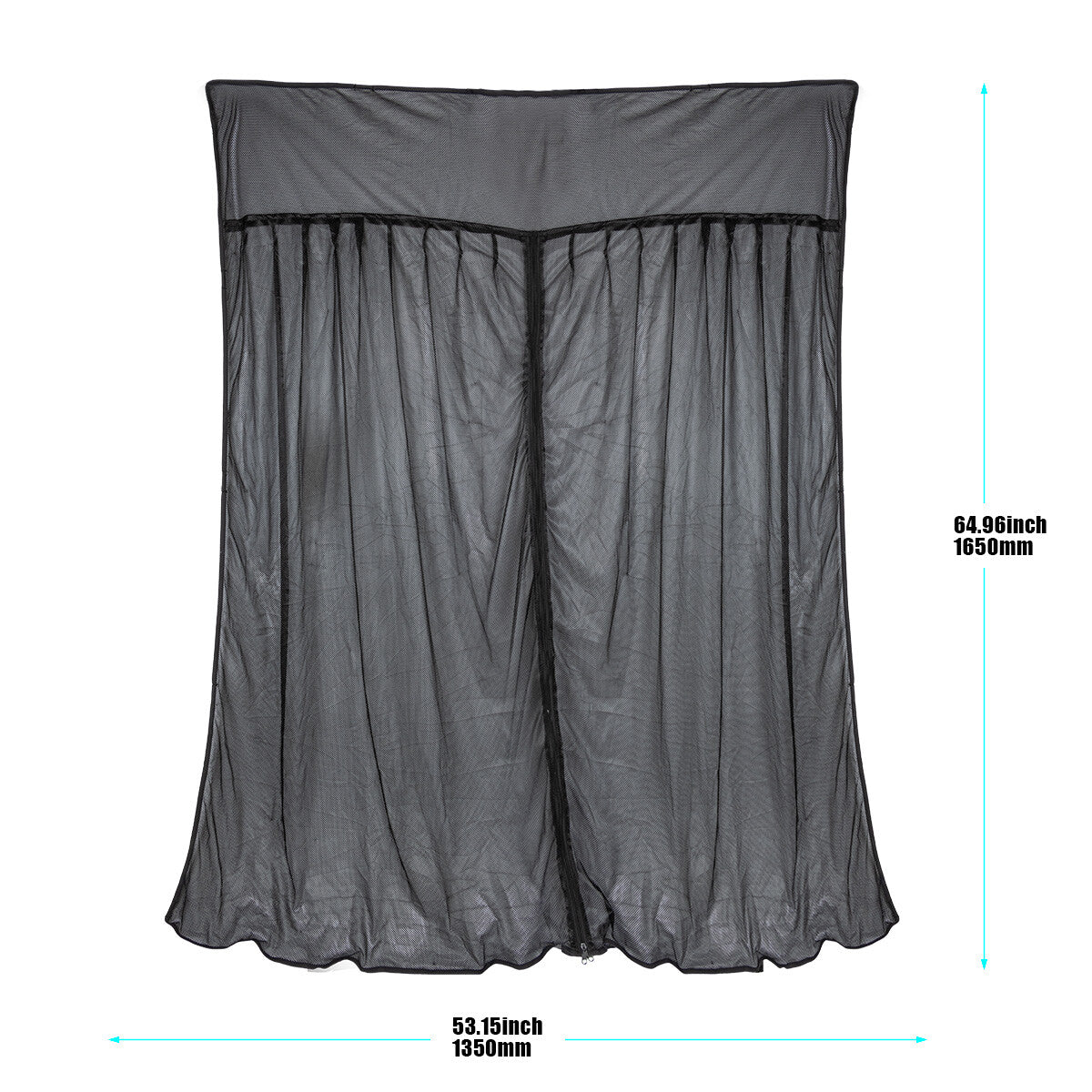 1 Magnetic Flying Screen for Standard Car Roof Campervan Net Screen Insect Net