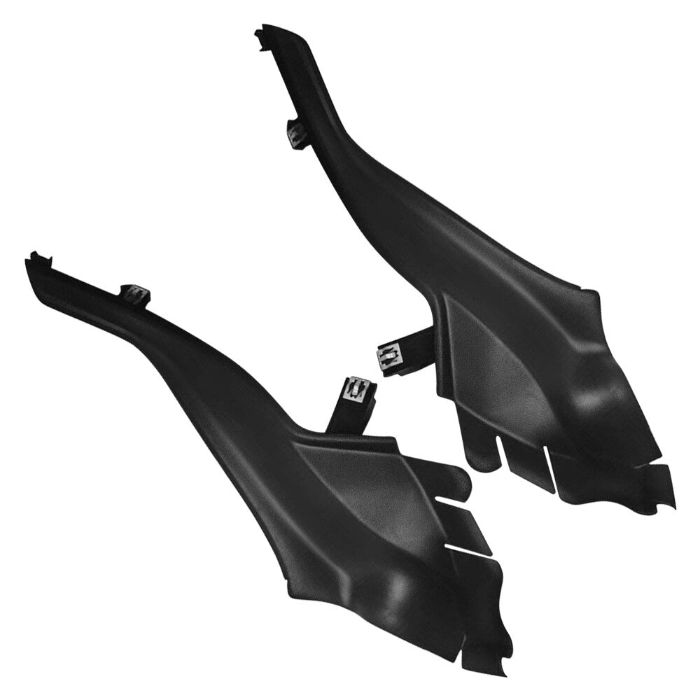 Set of 2 Cowl Side Trim Panel Left Right Black for 2014-2018 for Jeep Cherokee