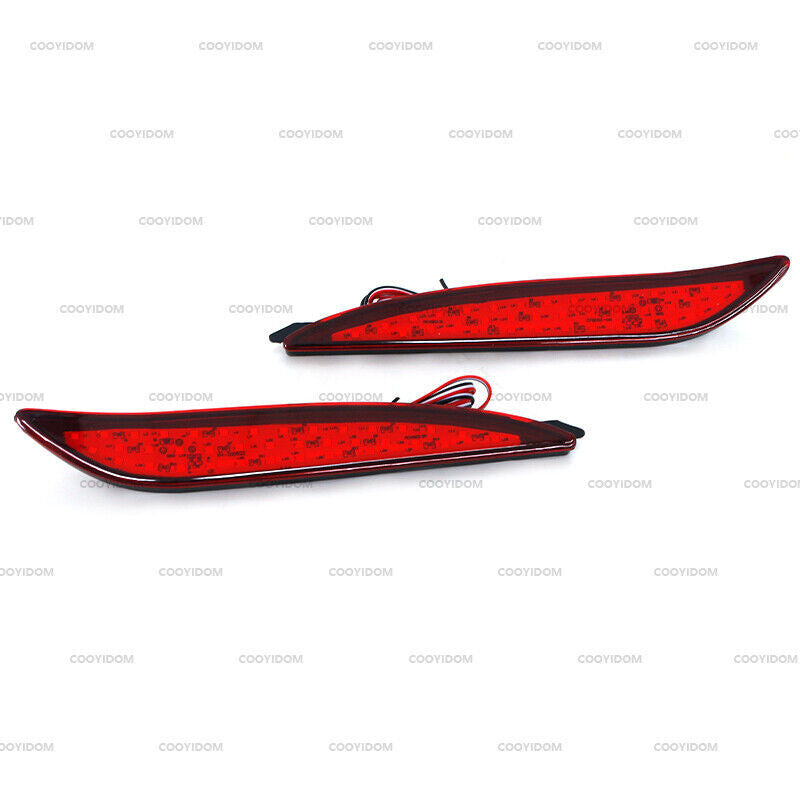 for Hyundai for Elantra 2012 2013 Pair Rear Bumper Reflector TailLight Braking Light