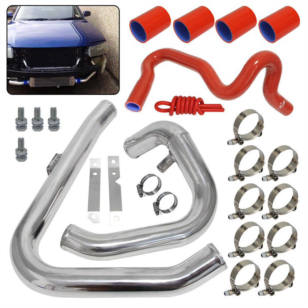 Aluminum Turbo Intercooler Pipe Kit for Audi A4 for VW for Passat Quattro B5 1.8L Red