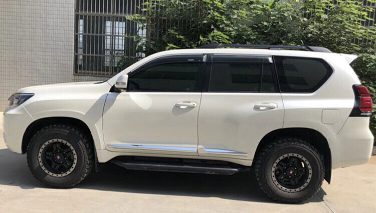 Chrome Style for Toyota LC Prado LC150 2010-19 Side Door Body Molding Cover Trim