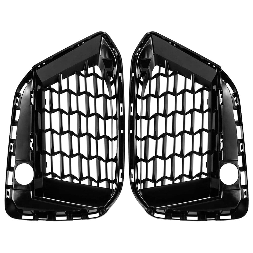 2Pcs Front Left+Right Bumper Lower Bezel Grille For 5' G30 G31 M-Sport 2021-2023