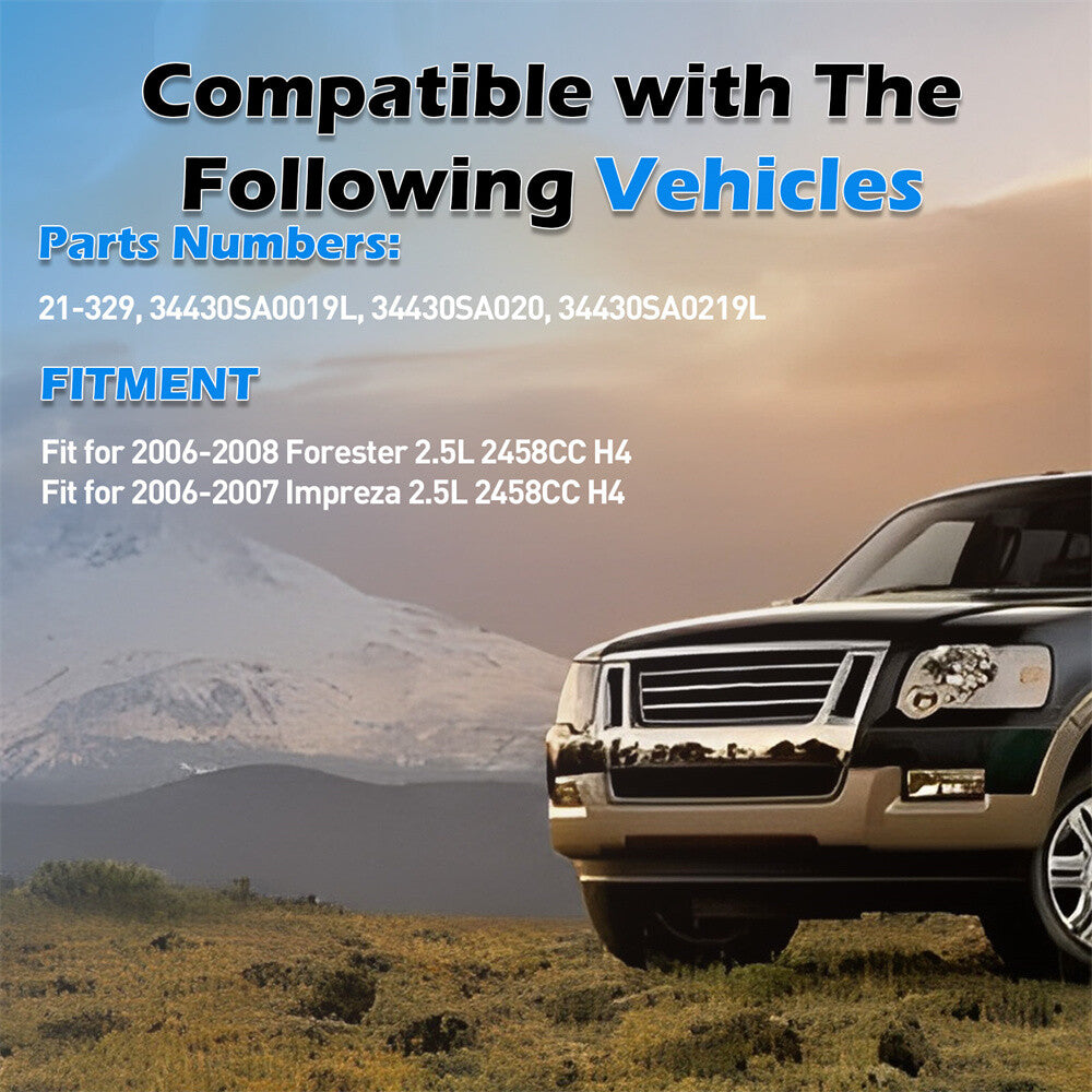 for Subaru Forester 2.5L 2006-2008 Power Steering Pump w/ Pulley Sensor 21-329