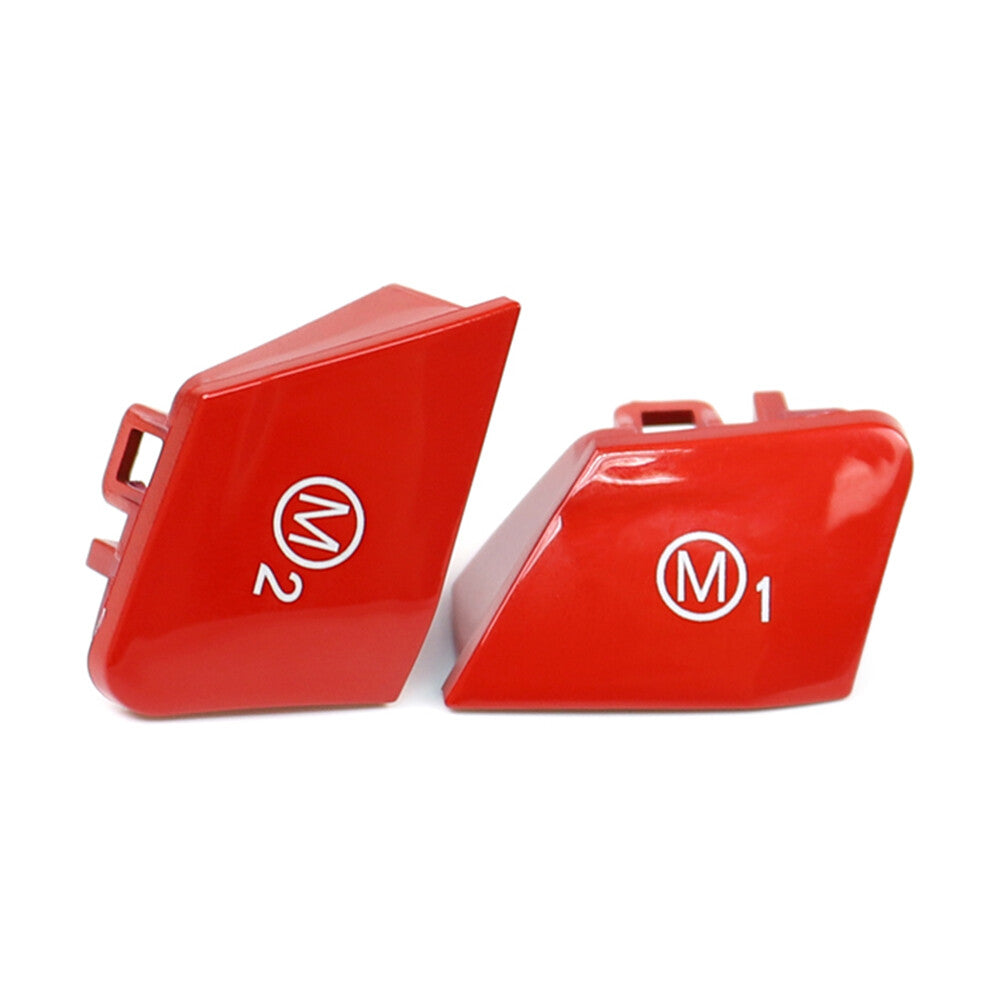 Lenkrad M1 M2 Mode Schalter Taste Abdeckung F¨¹r for BMW 1 2 3 4 5 6 Serie X5 Rot
