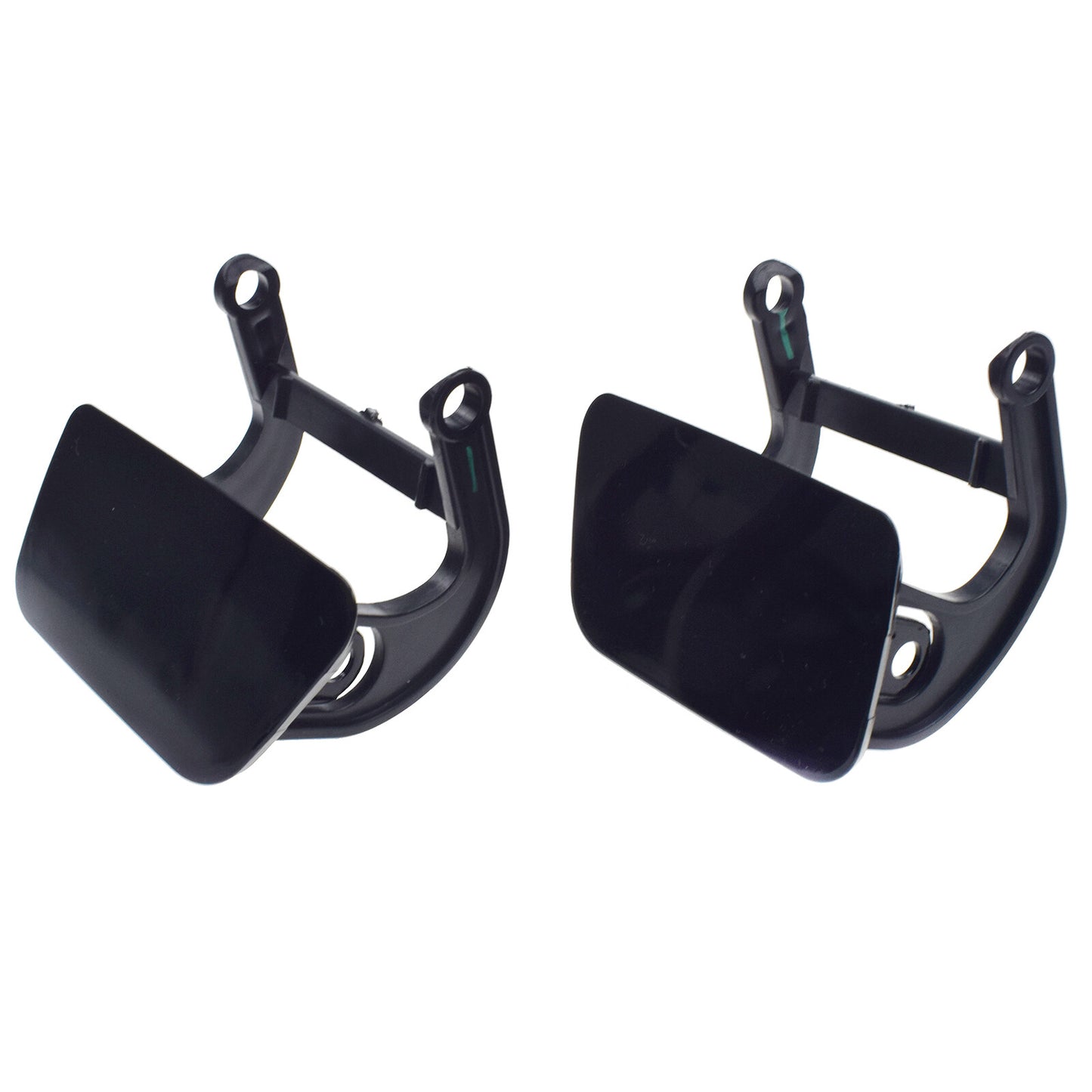 for BMW E60 E61 03-10 Headlight Washer Nozzle Cover Cap Flap Lever Set
