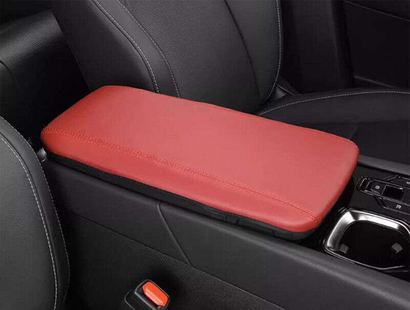 Red Leather Central Console Storage Box Holster for Lexus RX350 500h 2023-2024