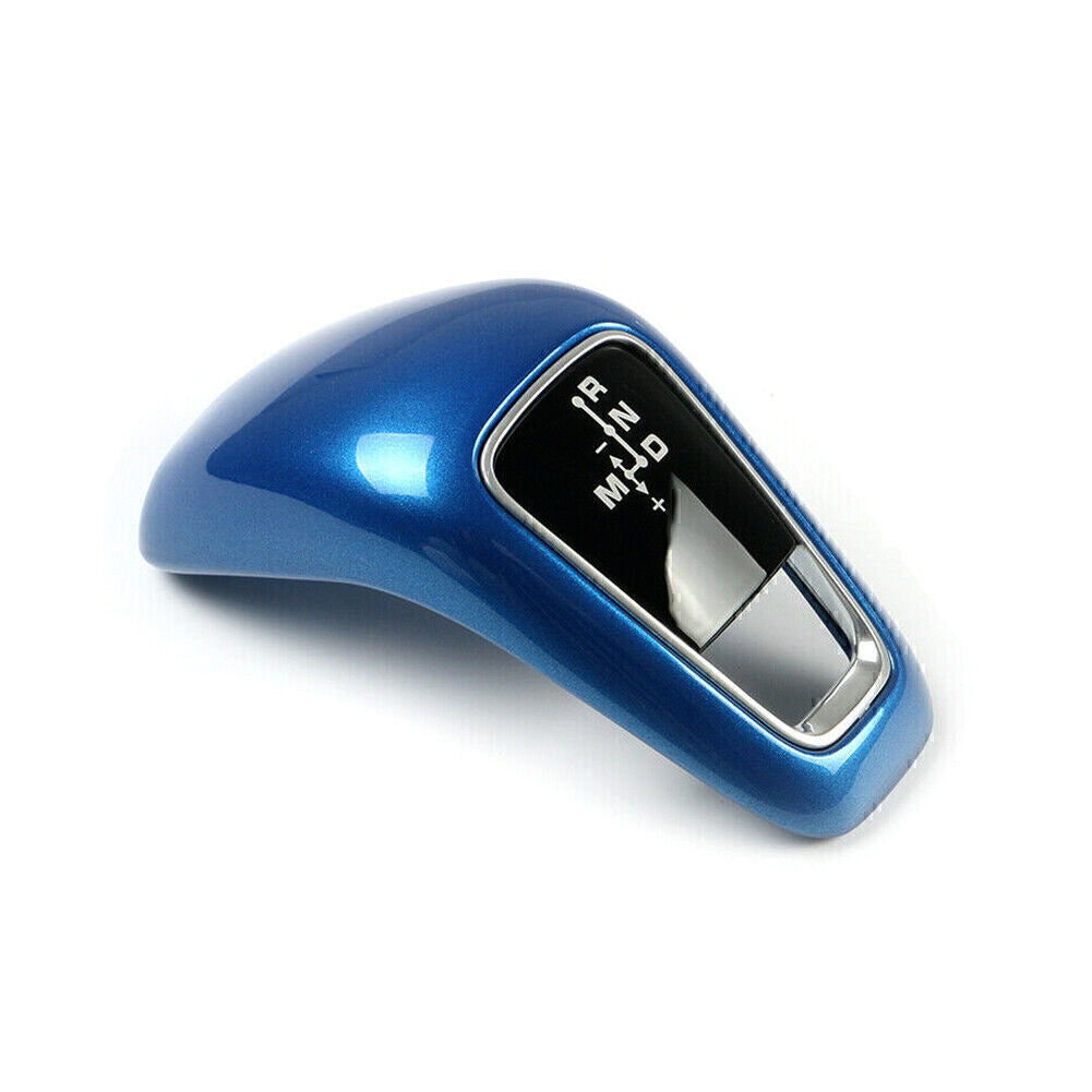 Blue ABS Car Gear Shift Knob Cover Trim Fit for Porsche for Cayenne 2018-2021 2019 2020