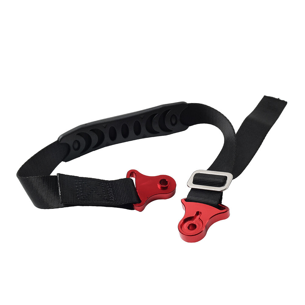 Universal Adjustable Fork Rear for Seat Rescue Strap Sling Pull Belt Motorcycle