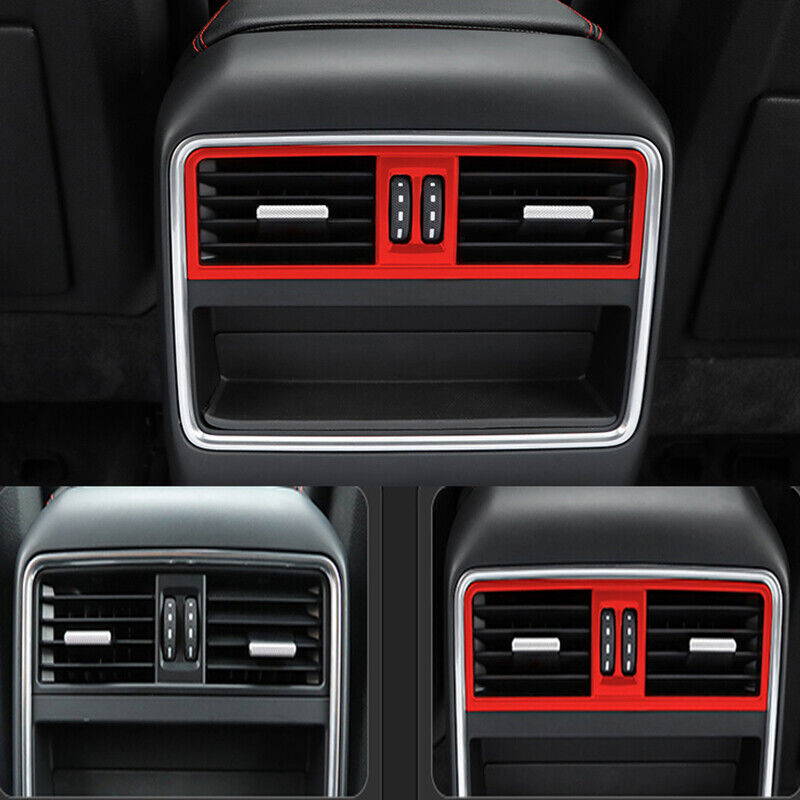 for Porsche for Cayenne 2019-2023 Inner Rear Air Outlet Vent Moulding Cover Frame