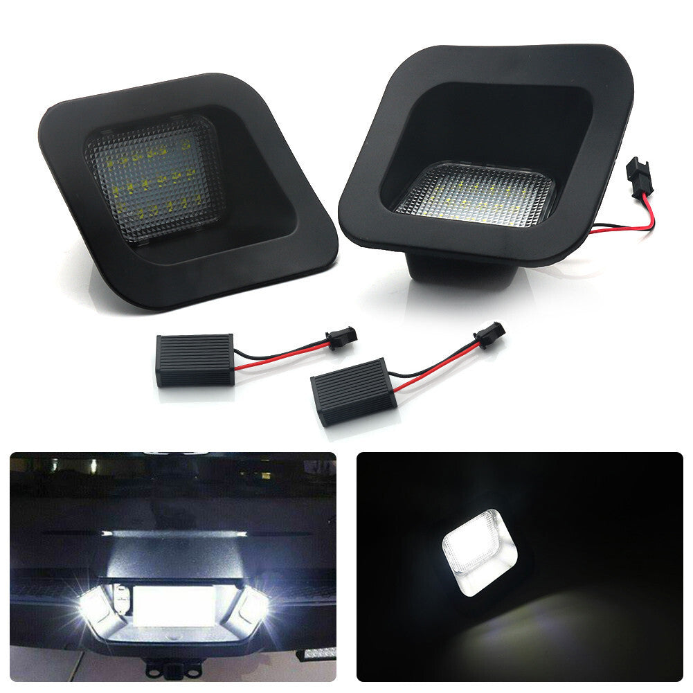 2x LED Number License Plate Light Lamps for Dodge for RAM 2003-2010 1500 2500 3500