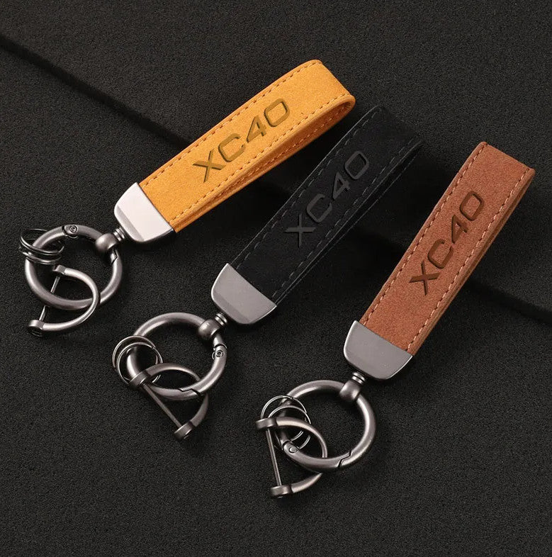 Car keychain/key ring with lanyard accessory, Mugan black, suitable for Honda for Acura .