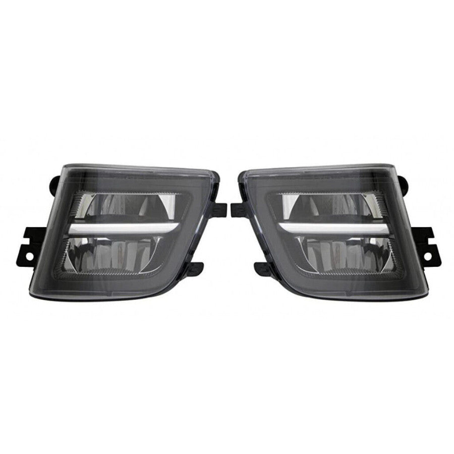 63177311287 2 LED DRL Fog Lights for BMW 7 Series F01N F02N F03N 2013-15
