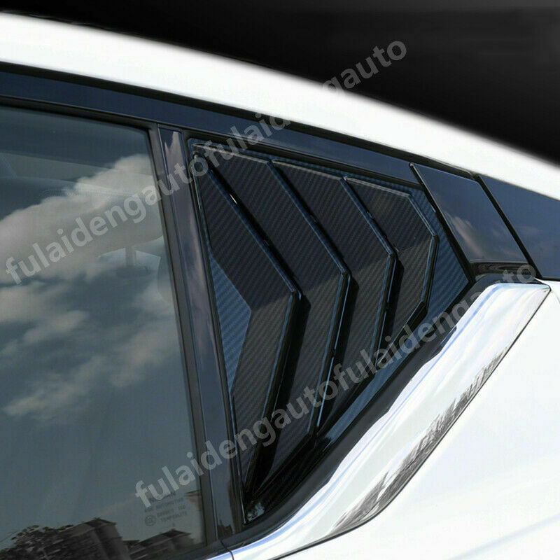 for Nissan Teana Altima 19-2022 carbon fiber Rear Side Window Vent shutter trim