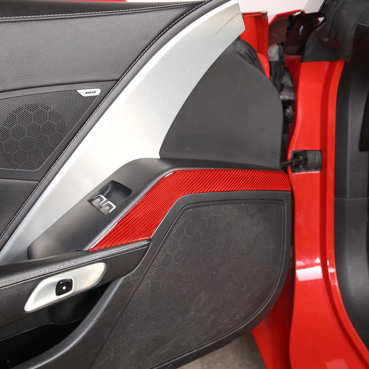 Matte Black Center Control AC Ventilation Bezel Cover Trim for Ford Maverick 2022+