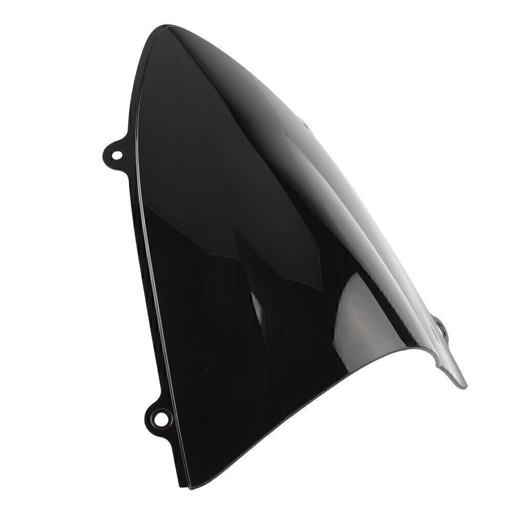 Windshield Windscreen Double Bubble Fit for Kawasaki 250R EX250 08-12 Black