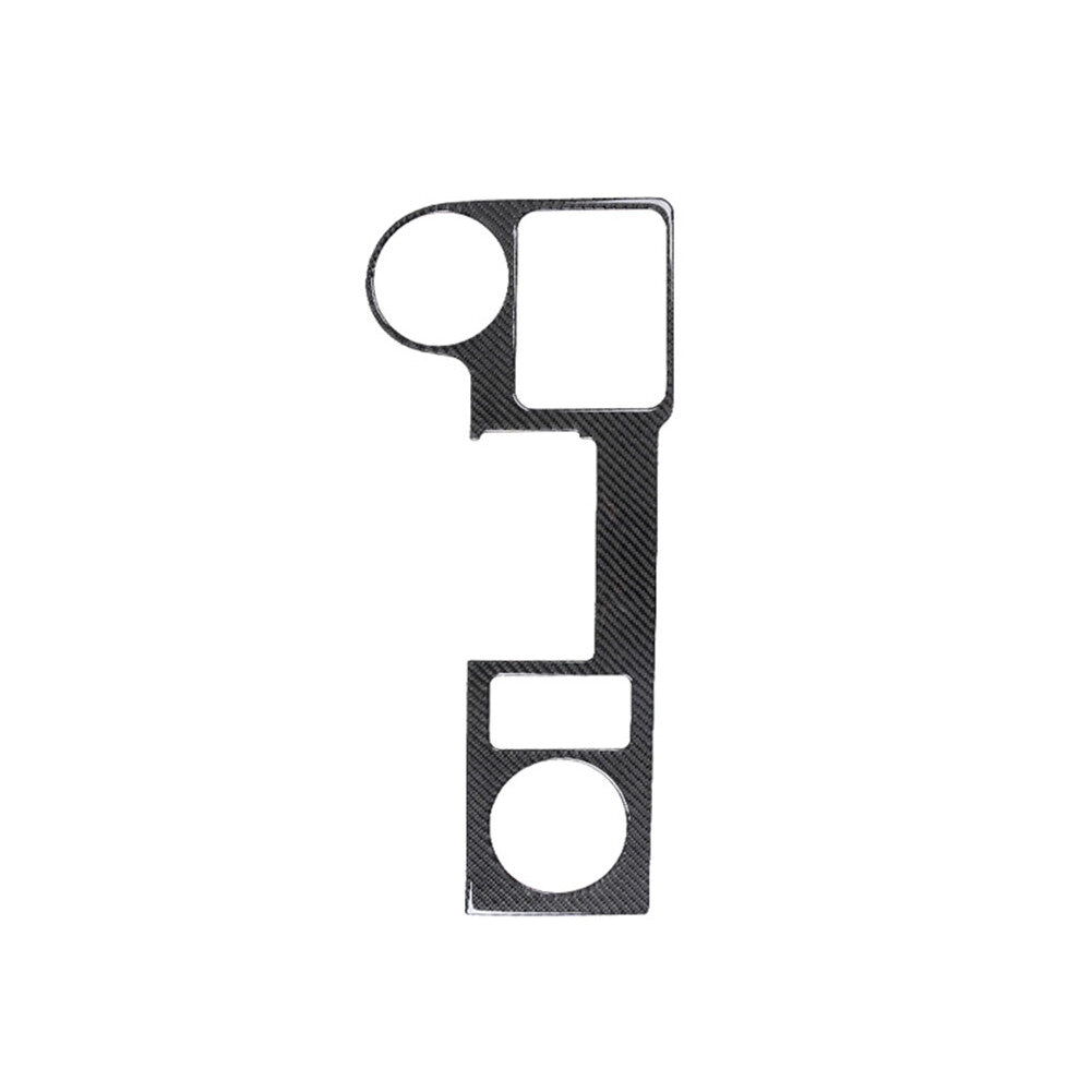 Central Gear Shift Trim Cover Carbon Fiber for Toyota FJ Curiser 2007-2021