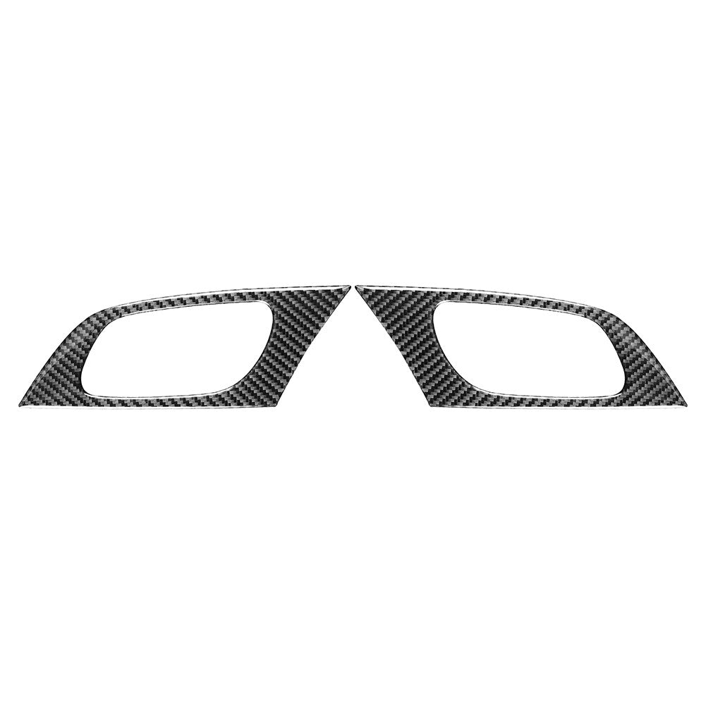 Carbon Fiber Car Interior Door Handle Cover Trim for Honda for Civic 9th 2012-2015
