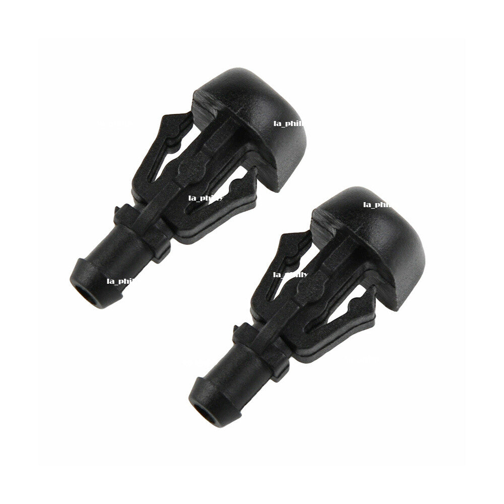 Pair Windshield Wiper Washer Spray Nozzle 3W7Z-17603-AA for Ford for Lincoln for Mercury