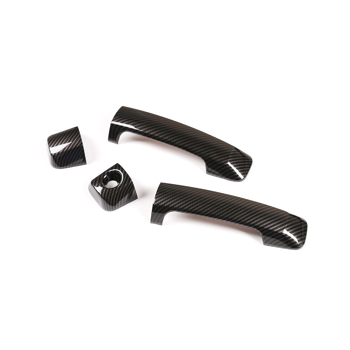 ABS Glossy Black Tailgate Handle Trim Cover for Ford Ranger 2015 - 2021