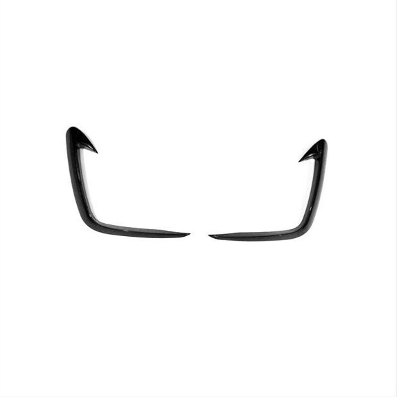 Glossy Black Front Fog Lamp Light Eyebrow Trim for Hyundai for Tucson 2021 2022 2023