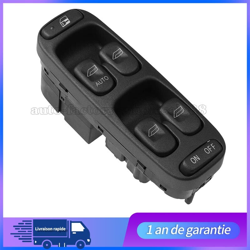 Commande Bouton Leve Vitre pour for VOLVO V70, XC70 8637145 8638452 9148957 Neuf