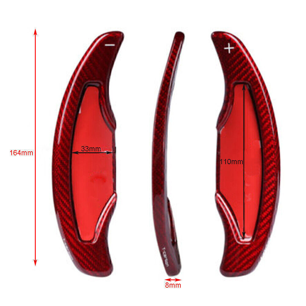 Shift Paddle Shifter Extension(Left+Right) for Cadillac ATS ATS-L Carbon fiber