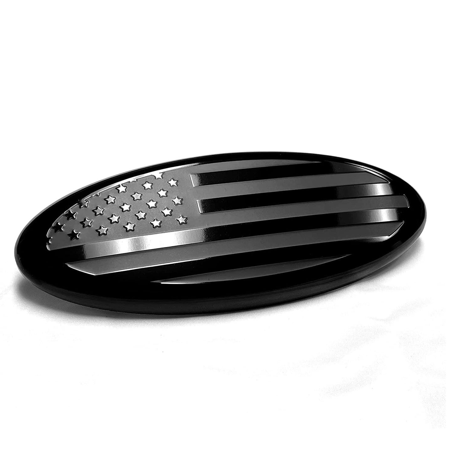 7inch Black Front Rear Grille US Flag Emblem Nameplate for ford Escape Ranger