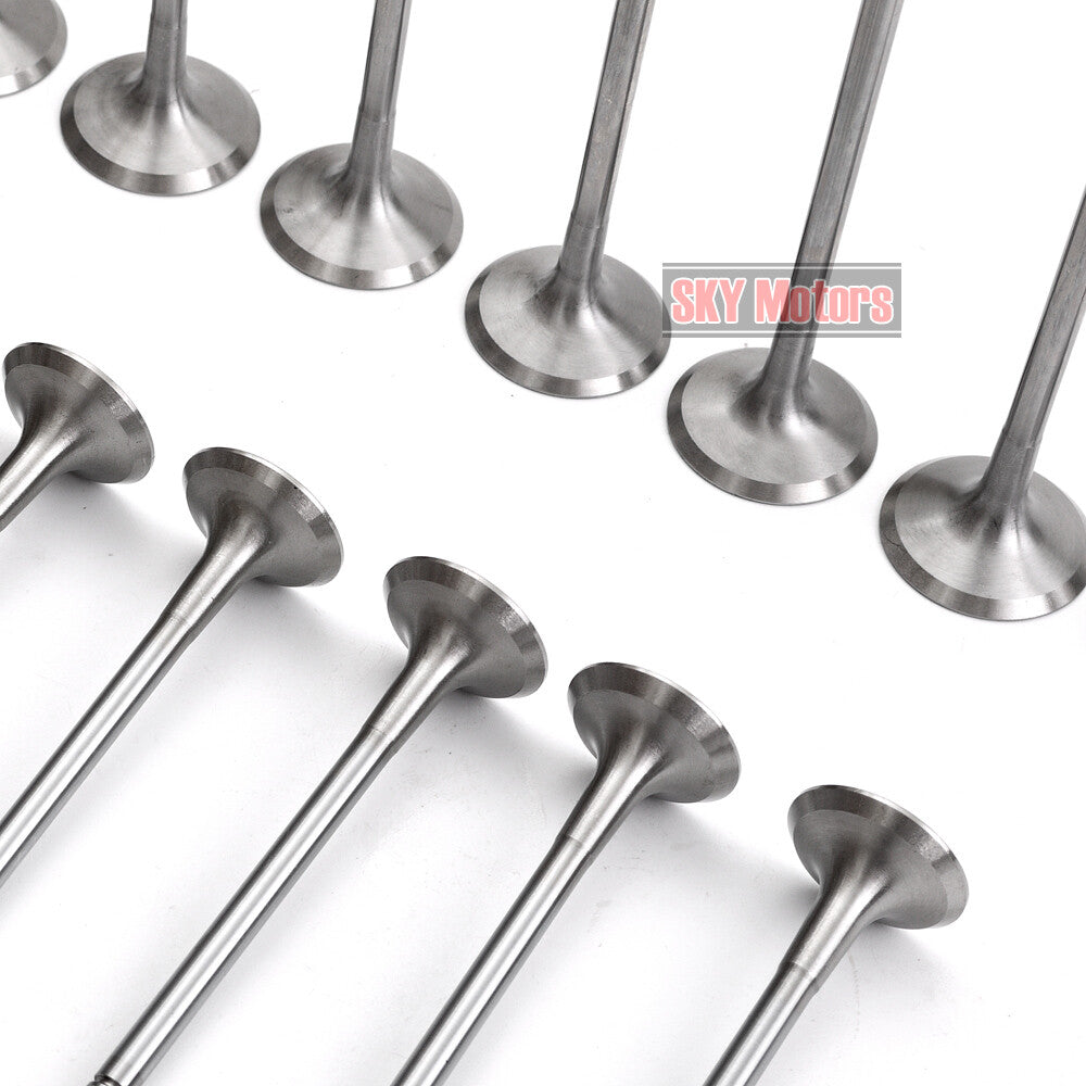 16pcs Intake Exhaust Cam Valves Set For 1.8T 2.0T for Audi A4 A5 for VW EOS CC for Skoda