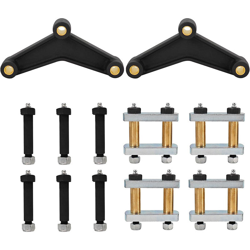 3.125-inch heavy-duty suspension kit for 1-3/4-inch wide tandem axle trailer suspension