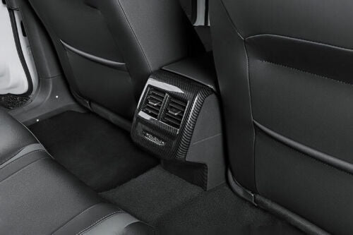 for Volkswagen for Jetta Mk7 2019-2022 Carbon Fiber Rear Air Outlet Vent Cover Trim